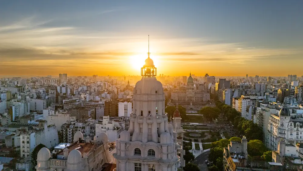 El Palacio Barolo está coronado por un faro al que se puede acceder en la visita guiada