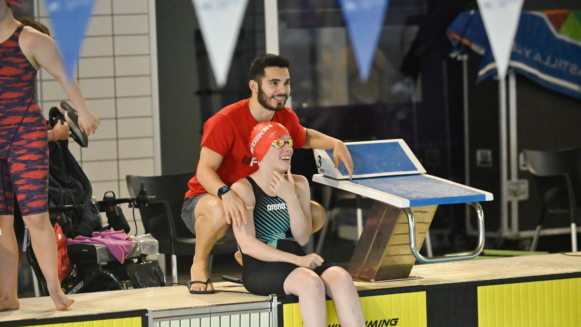 La campeonísima Marta Fernández durante una prueba