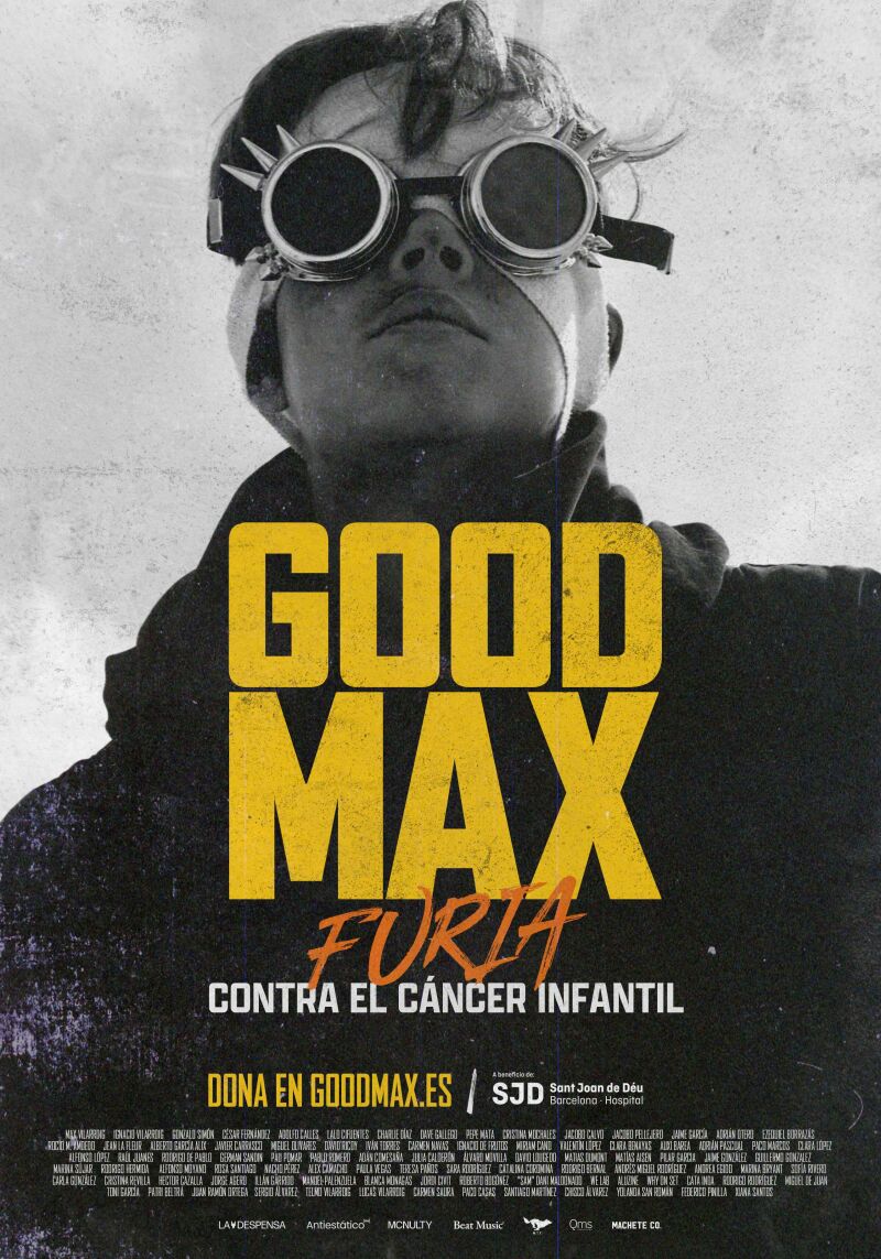Cartel de la película &quot;Good Max: furia contra el cáncer infantil&quot;