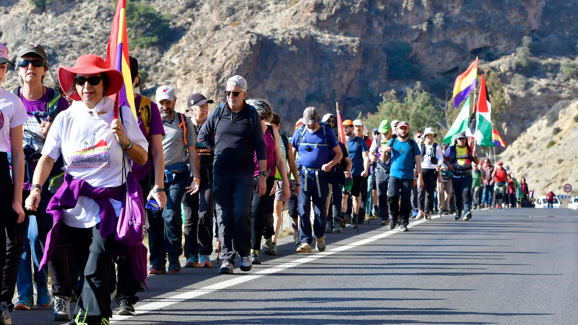La ‘Desbandá’, el homenaje a las víctimas del “crimen de la carretera Málaga-Almería”