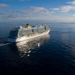 El crucero Cosa Toscana rumbo a San Remo