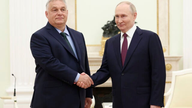 Viktor Orban visitó el 5 de julio de 2024 a Vladimir Putin en el Kremlin