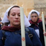 La Hospitalidad de Nuestra Señora de Lourdes en León celebra una procesión de antorchas, con salida y llegada a la Catedral
