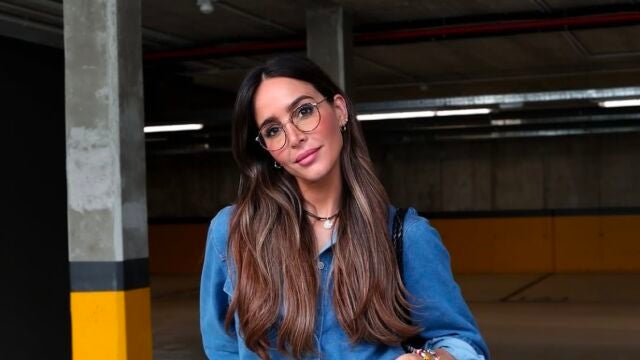 El look denim de Rocío Osorno.