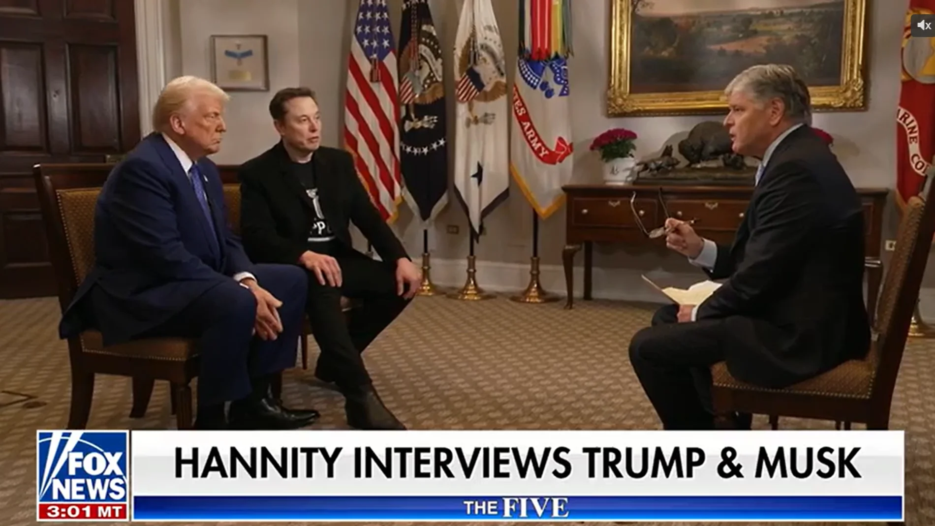 Presidente Trumpsk: la surrealista entrevista a Trump y Musk en la cadena amiga