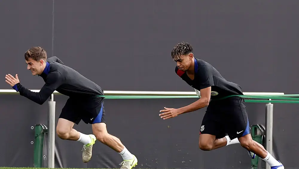 Entrenamiento del FC Barcelona