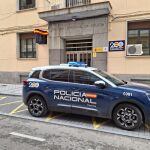 Coche patrulla de la Policía Nacional