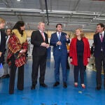 El presidente de la Junta de Castilla y León, Alfonso Fernández Mañueco, visita la empresa burgalesa Antolín, junto a, entre otros, el consejero Carlos Fernández Carriedo