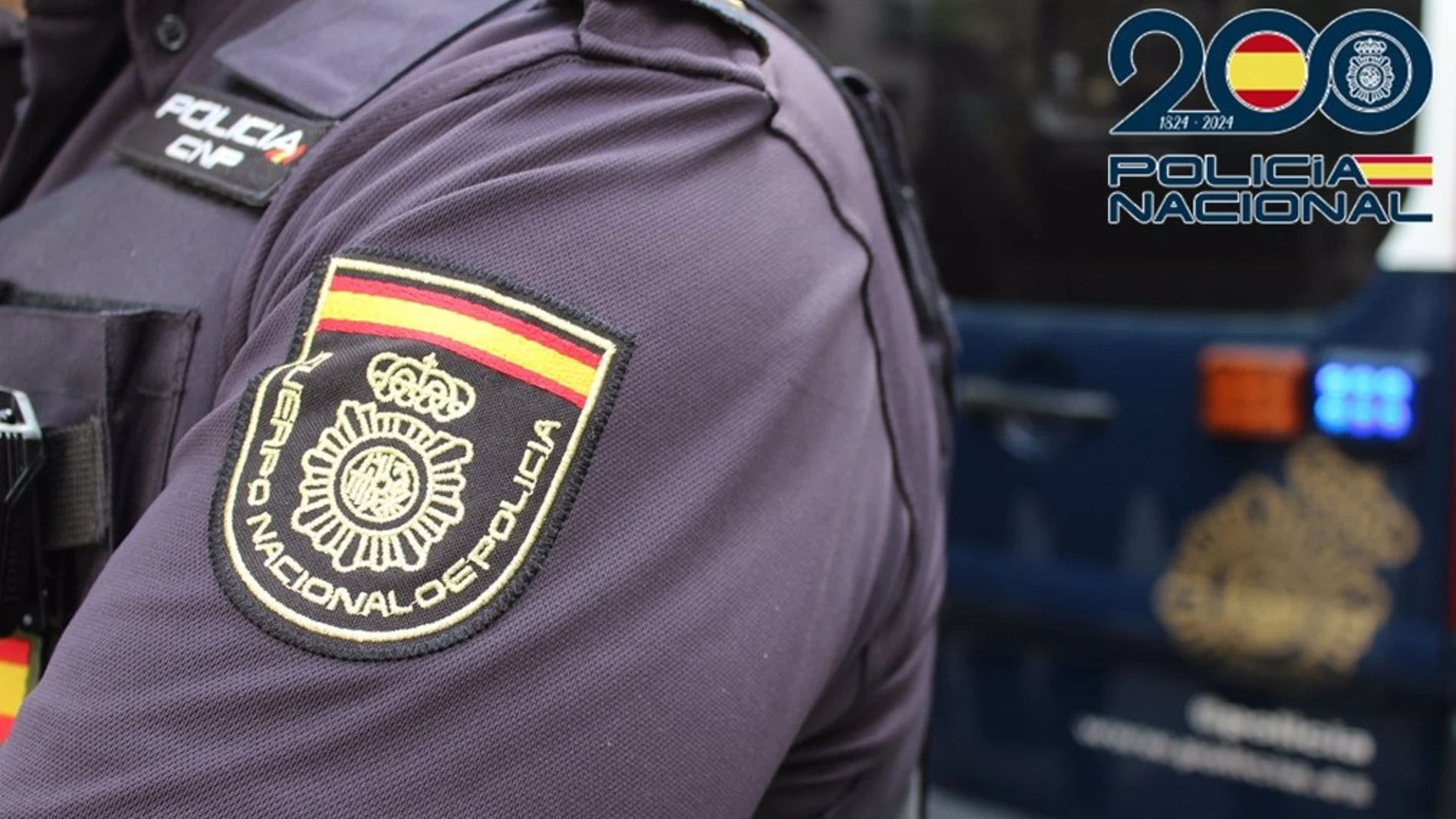 Imagen de un agente de la Policía Nacional
