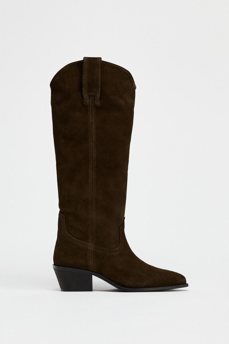 Bota serraje cowboy