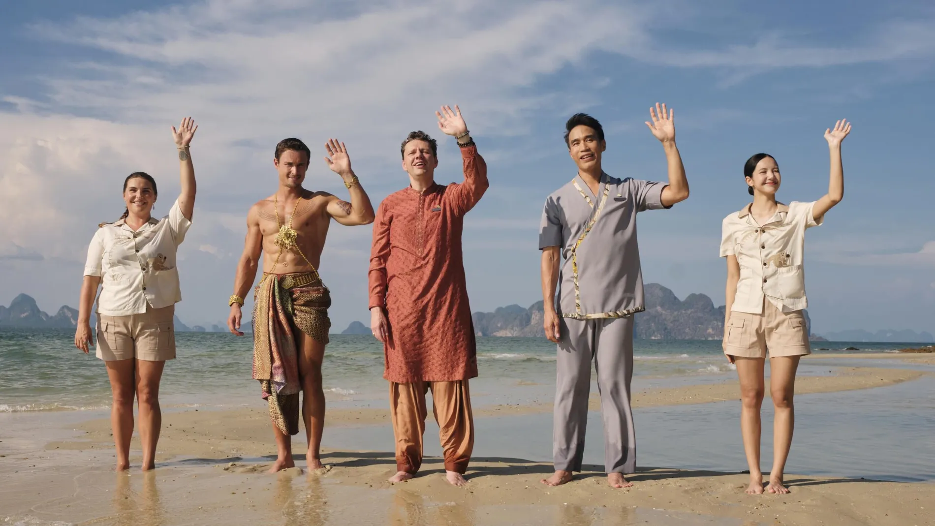 La serie nos traerá recuerdos con la bienvenida que los trabajadores del resort siempre dan a los recién llegados