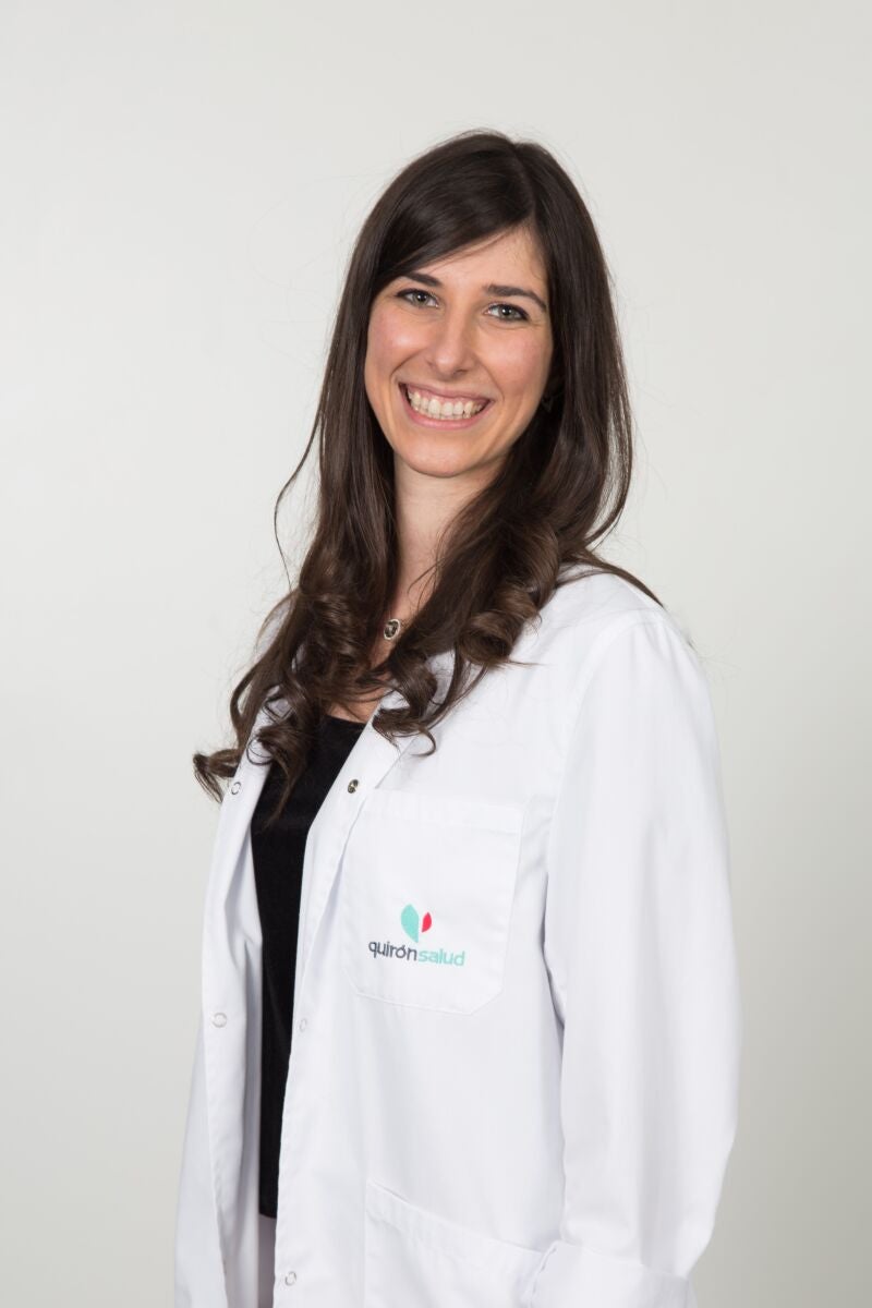 Dra. María Romero, especialista en oftalmología infantil en el Hospital Quirónsalud Zaragoza