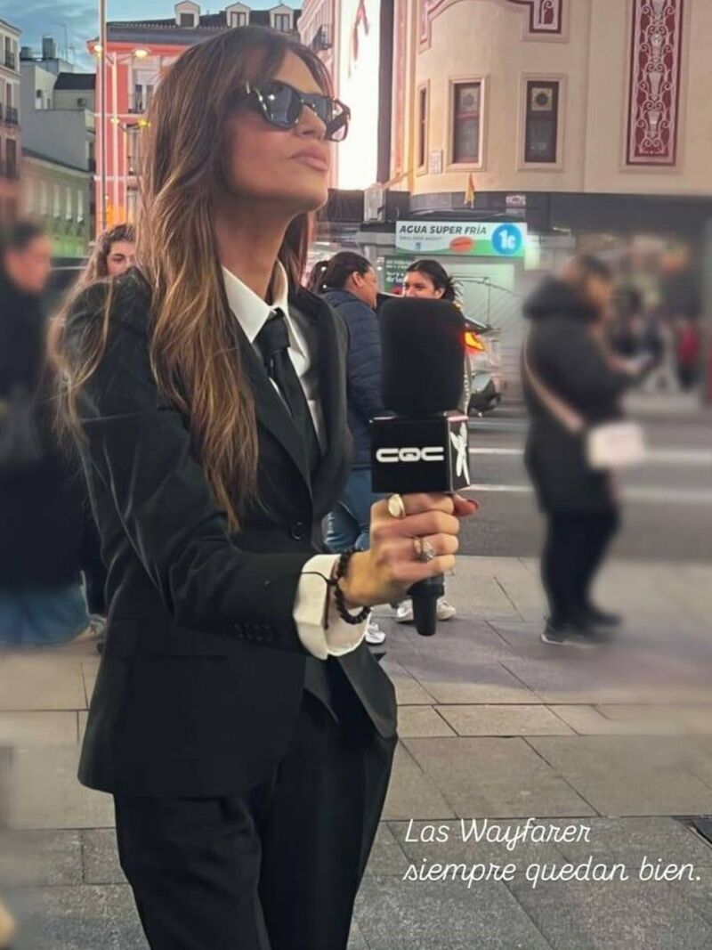Sara Carbonero como reportera de 'Caiga Quien Caiga'