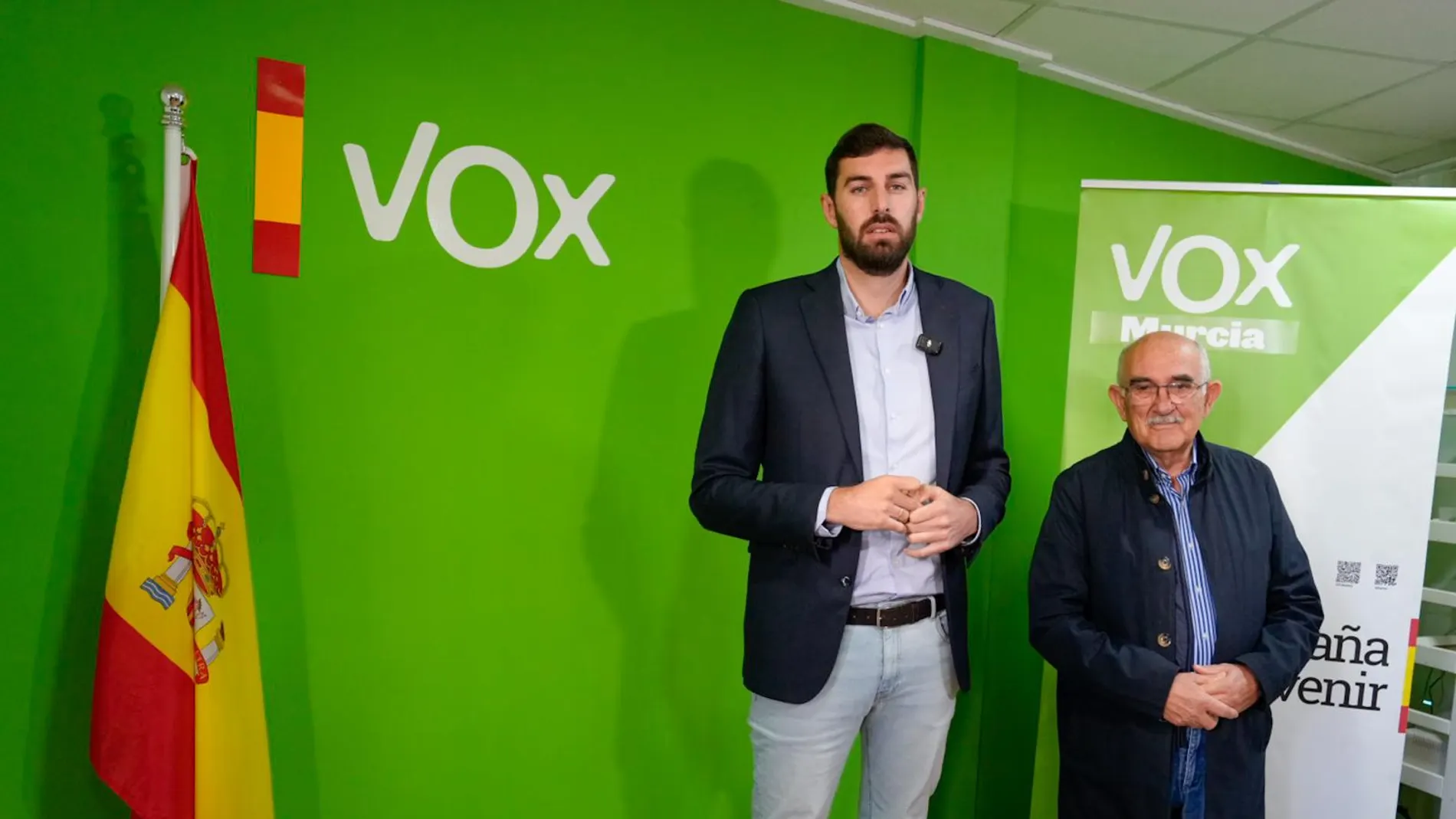 El presidente provincial de VOX en la Región de Murcia, José Ángel Antelo