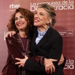 Las vicepresidentas María Jesús Montero y Yolanda Díaz
