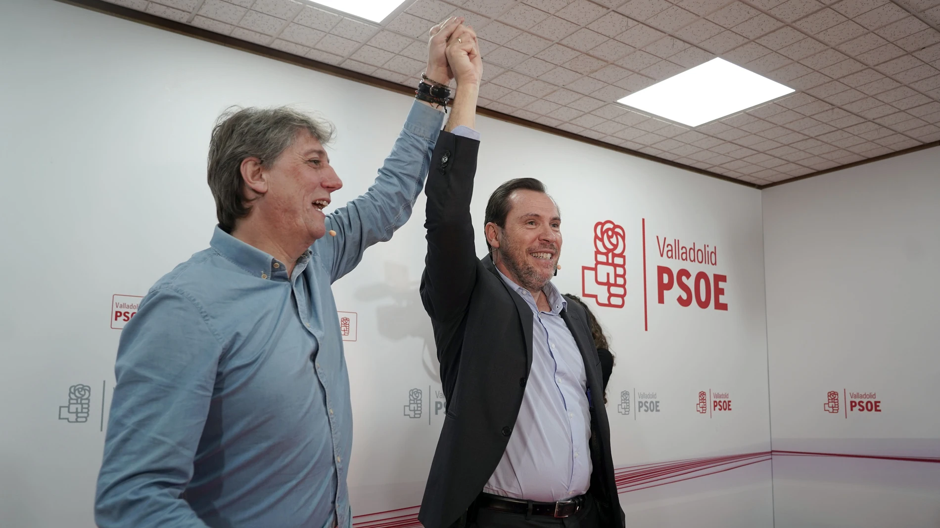 Carlos Martínez y Óscar Puente, esta tarde en Valladolid