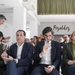 La vicepresidenta de la Junta de Castilla y León y consejera de Familia e Igualdad de Oportunidades, Isabel Blanco, clausura la presentación de la añada 2024 de los verdejos de Pozaldez, en un acto al que asiste el presidente de la Diputación de Valladolid, Conrado Íscar