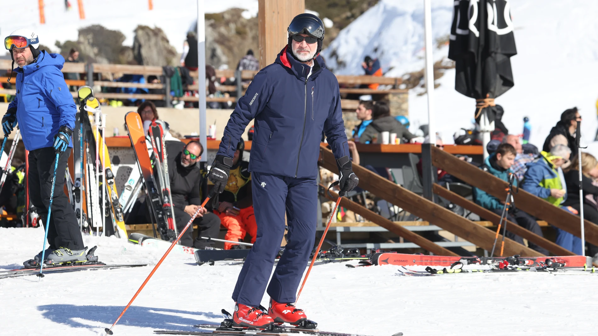 Jornada de esquí del Rey Felipe en Baqueira Beret