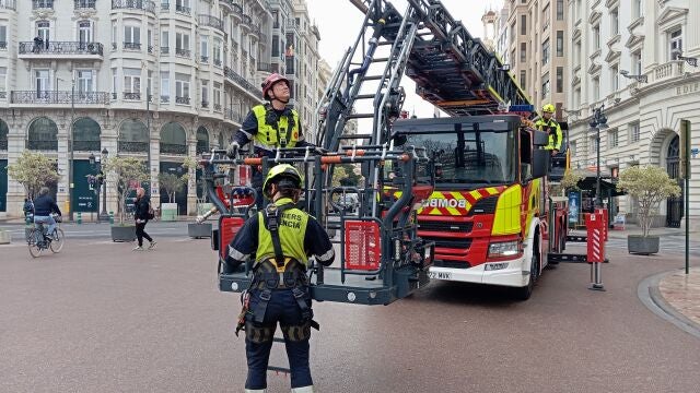 Bomberos de Valencia, en una imagen de archivo