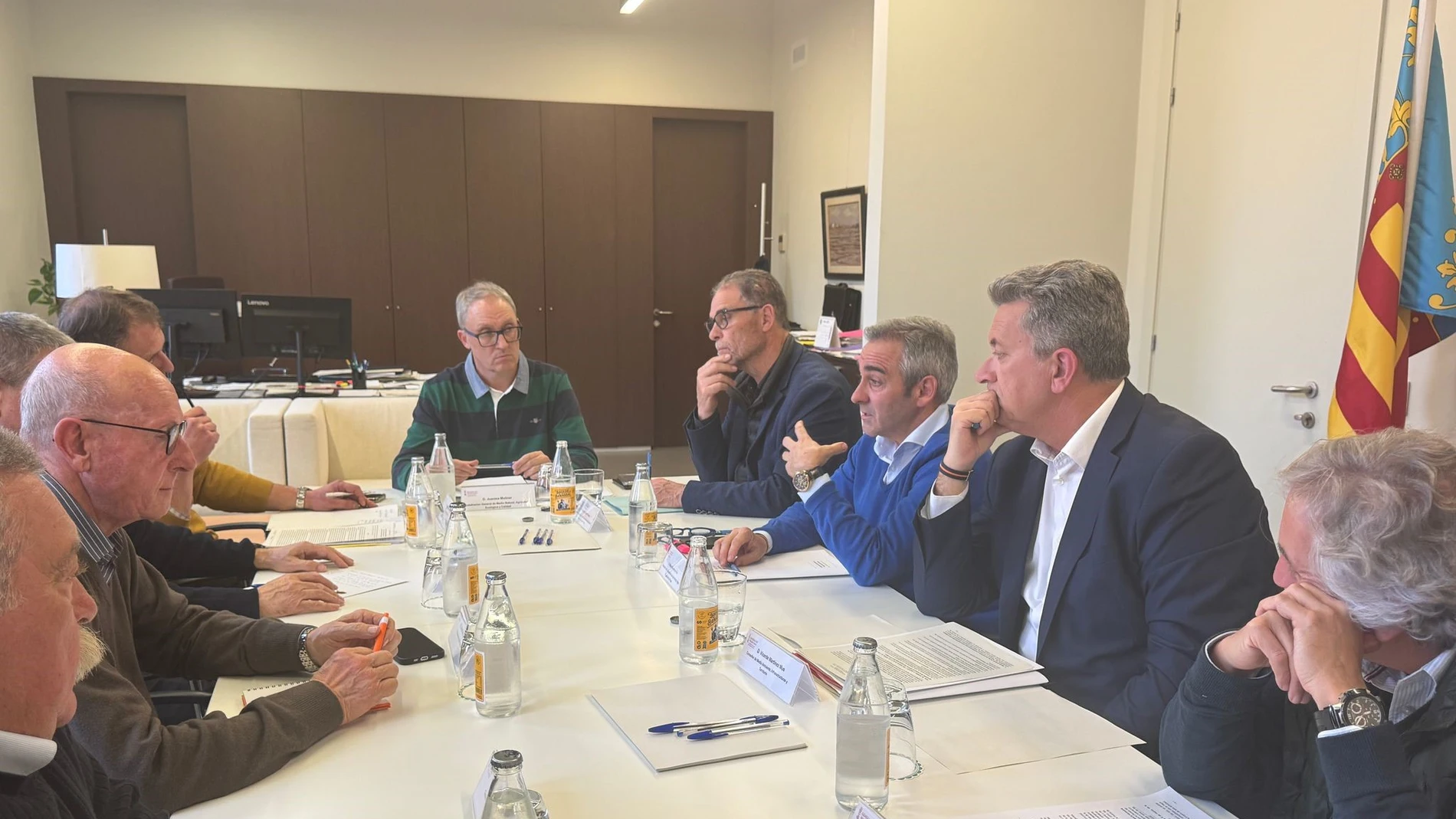 Barrachina y Martínez Mus aseguran que ninguna zona agrícola “va a dejar de serlo tras la disolución del Consell de l’Horta”