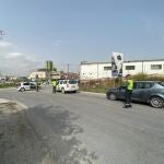 Agentes de la Guardia Civil en Córdoba