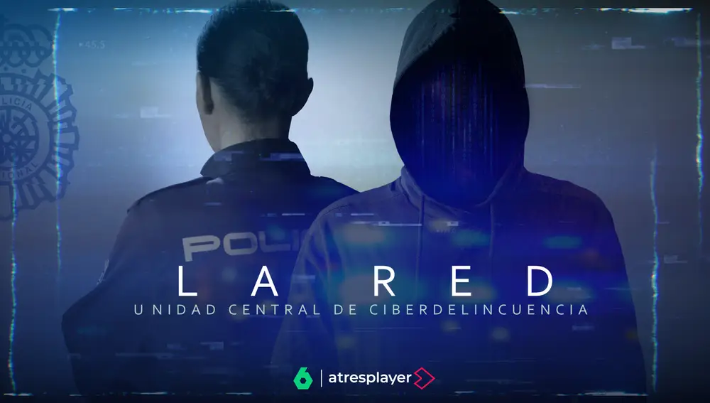 Cartel oficial de la serie "La Red"