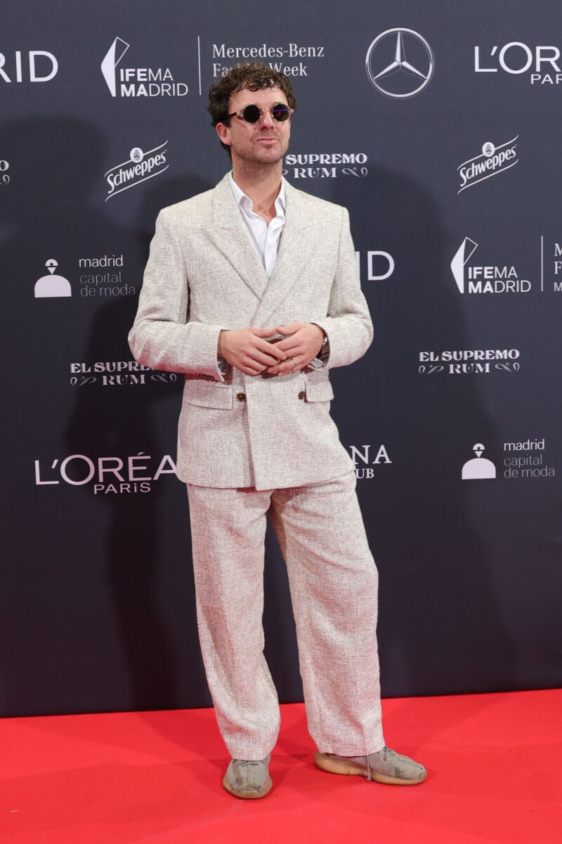 Aldo Comas en la fiesta de la Fashion Week de Madrid