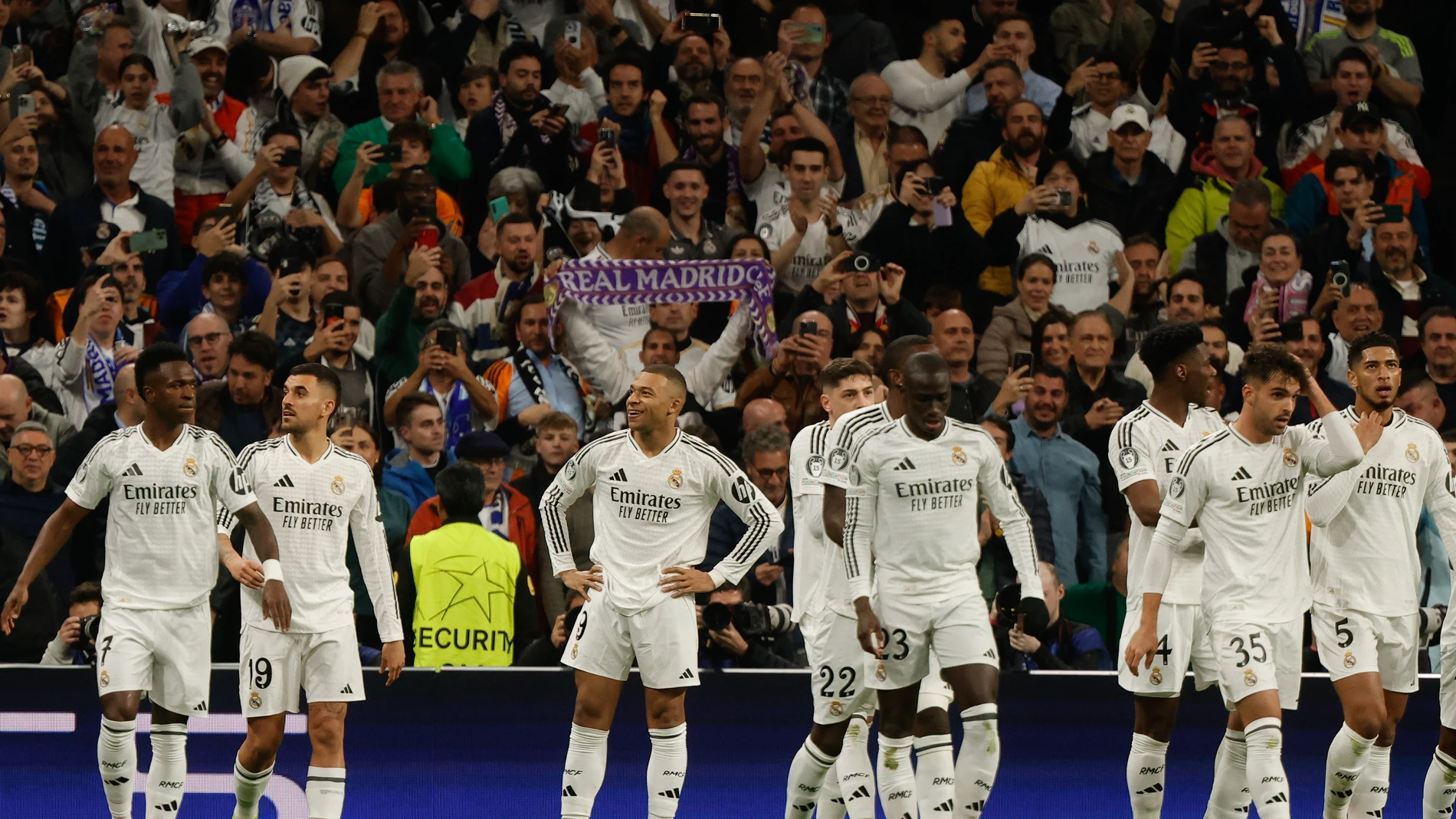 Real Madrid - Manchester City. Gol de Mbappe