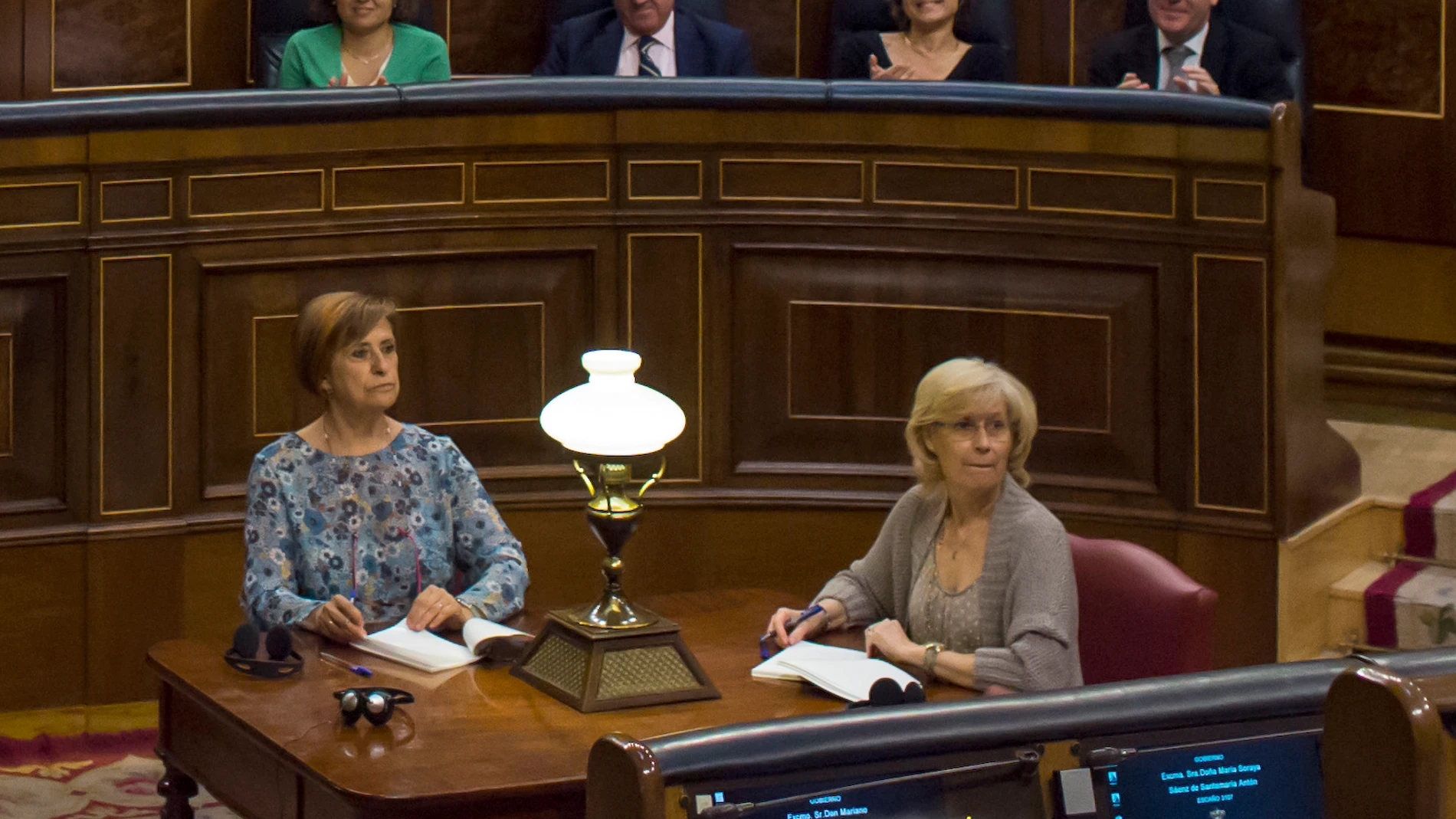 Taquígrafas en el Congreso de los Diputados