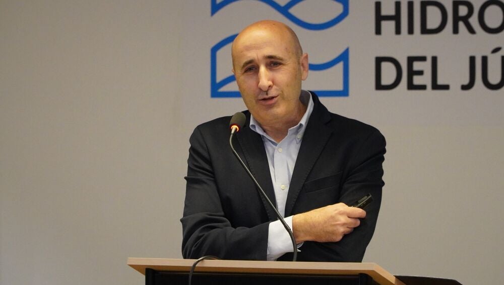 El presidente de la CHJ, Miguel Polo