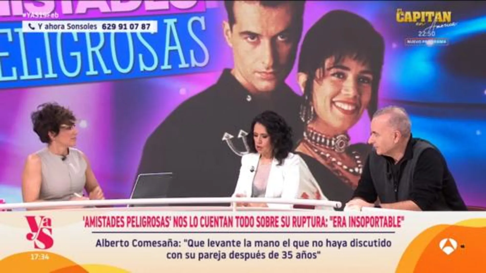 'Amistades Peligrosas' junto a Sonsoles Ónega en 'Y ahora Sonsoles'