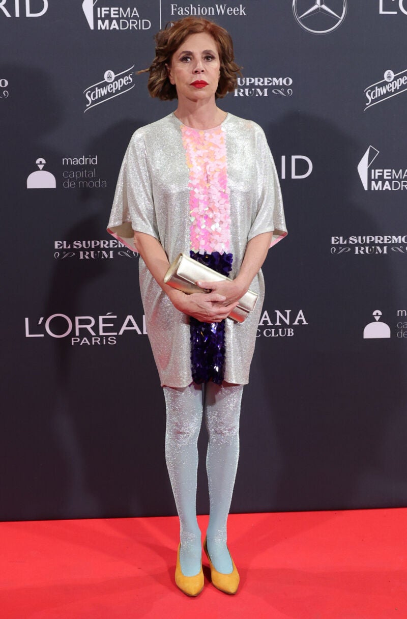 Ágatha Ruiz de la Prada en la fiesta de la Fashion Week de Madrid
