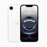 Las dos versiones del nuevo iPhone 16e: blanco y negro