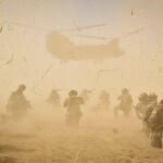 Boinas verdes españoles desplegados en la misión de Irak