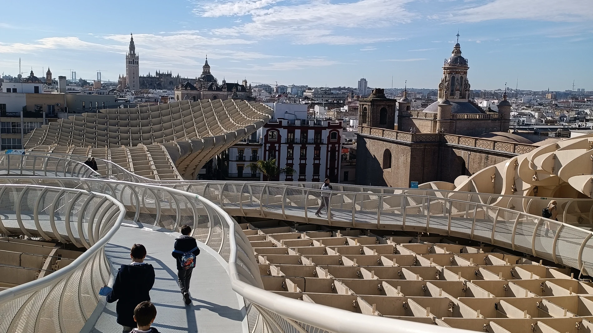 Metropol Parasol, conocido popularmente como Setas de Sevilla