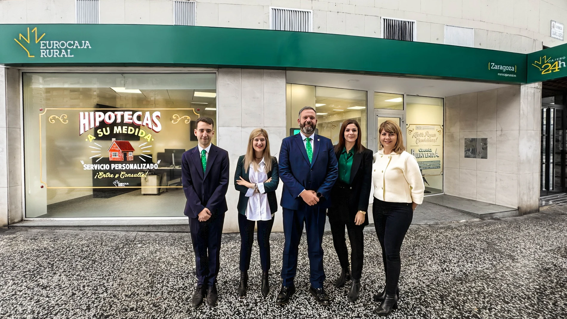 Eurocaja Rural abre su primera oficina en Zaragoza