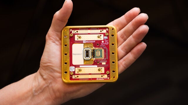 Majorana 1, procesador cuántico topológíco de Microsoft