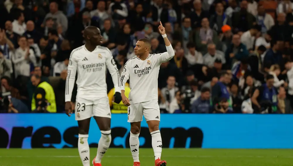 Real Madrid - Manchester City. Gol de Mbappe