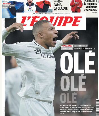 Portada de L'Equipe