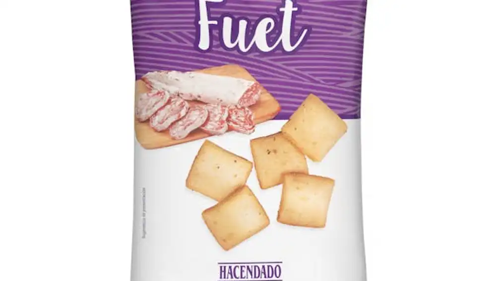 Panes especiales sabor fuet Hacendado