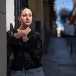 La actriz Suerte posa el pasado 20 de febrero en Lavapiés.