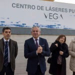 Nicanor Sen durante su visita al centro salmantino