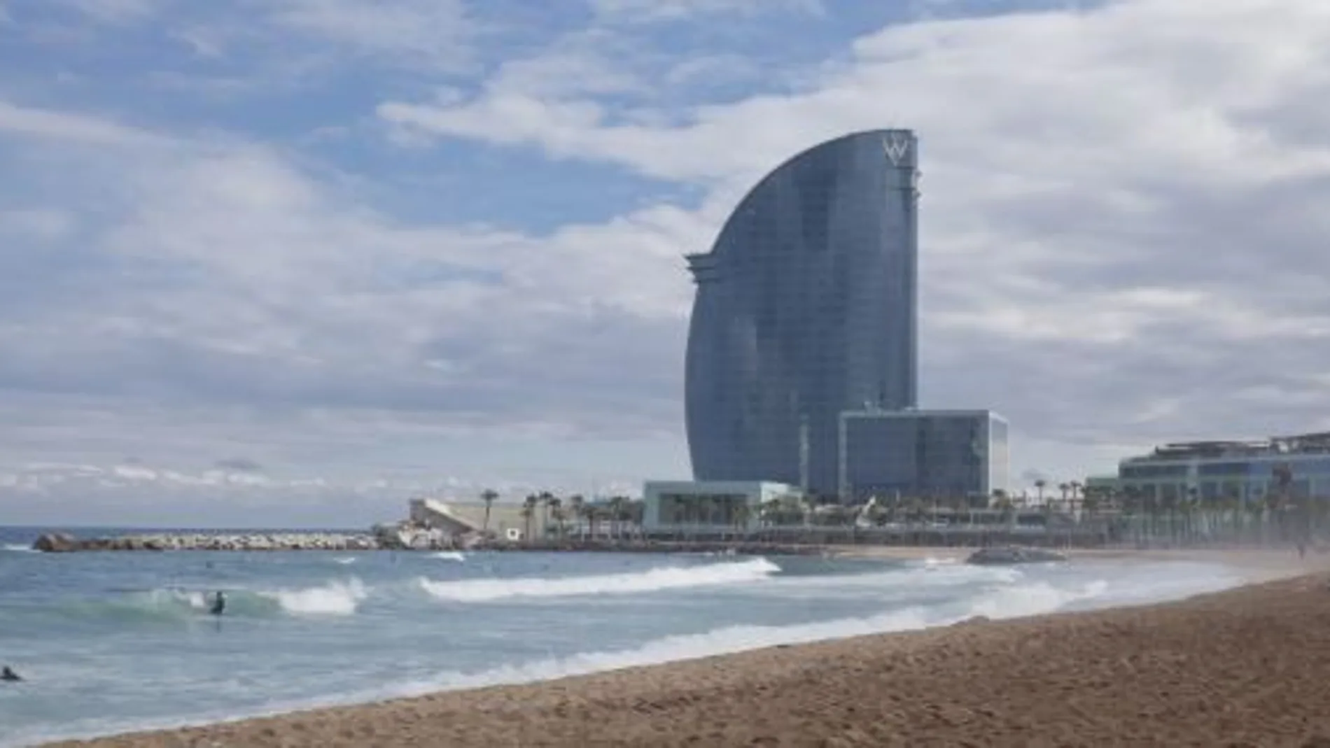 El Hotel W de la Barceloneta