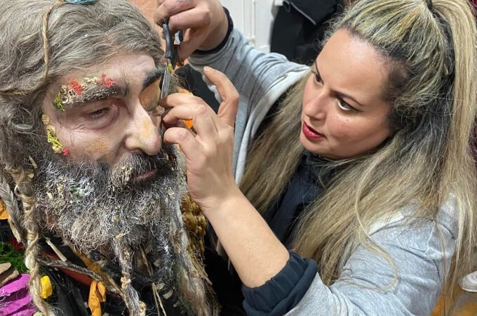 Sara Romero, pionera del maquillaje de carnaval en Cádiz
