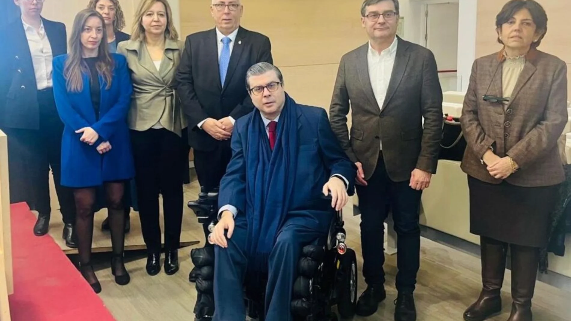 González con diferentes participantes en SAVMadrid