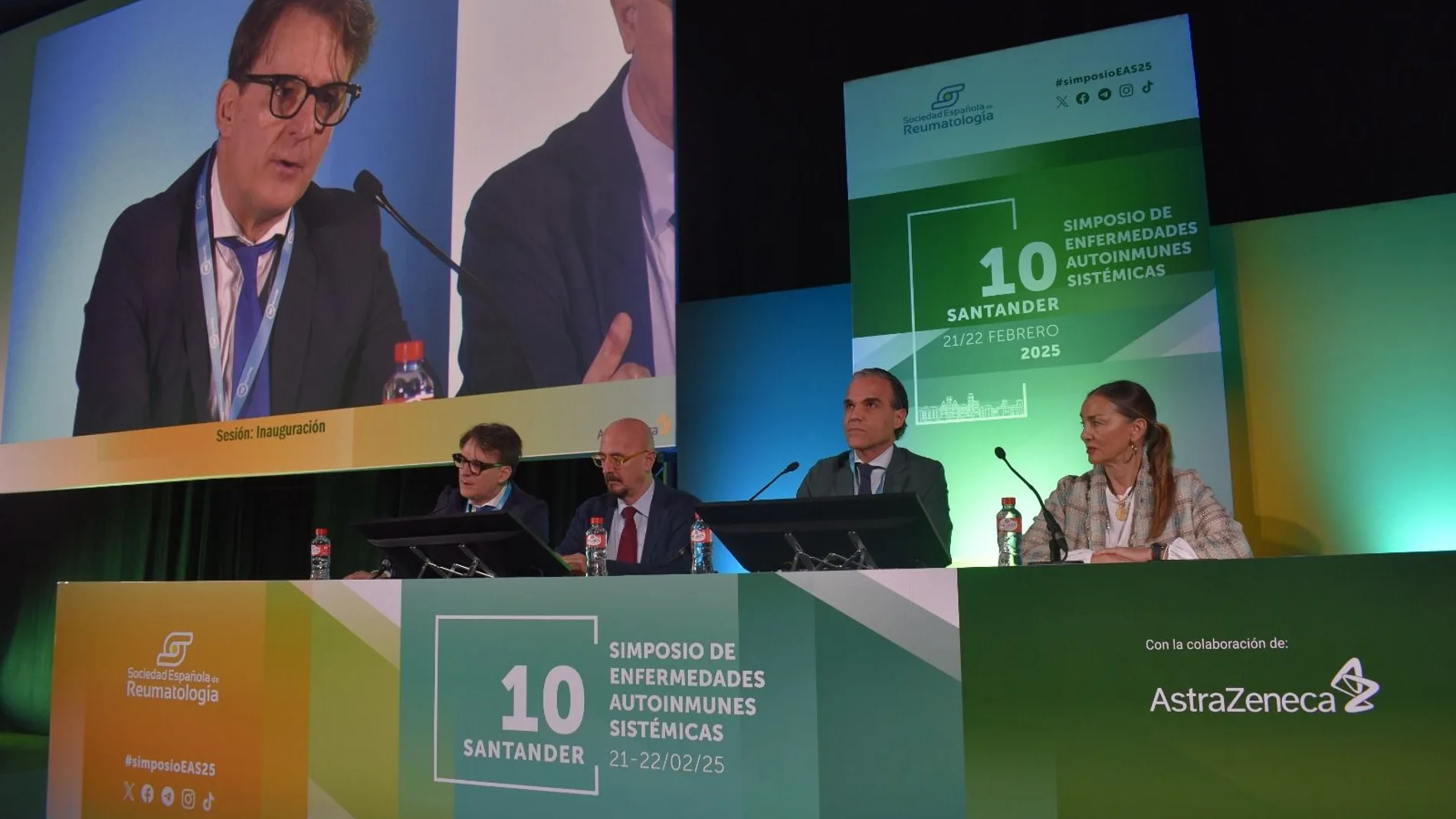 Inauguración del 10º Simposio de Enfermedades Autoinmunes Sistémicas en Santander