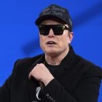 Elon Musk speaks at the Conservative Political Action Conference, CPAC, at the Gaylord National Resort & Convention Center