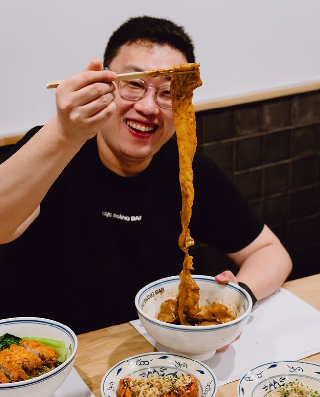 Oscar Ling, chef y propietario de Biang Biang 