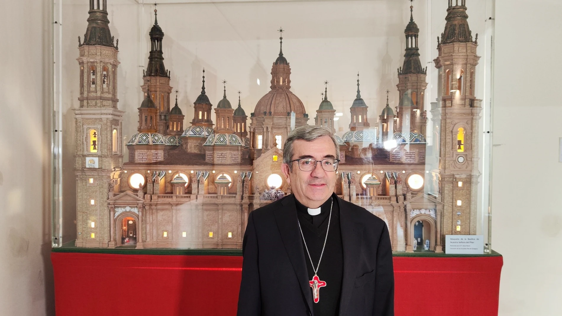 El presidente de la Conferencia Episcopal Española, Luis Argüello, este sábado 22 de febrero en Zaragoza, donde ha presentado las reflexiones y propuestas del Congreso de Vocaciones '¿Para quién soy?'. EUROPA PRESS 22/02/2025