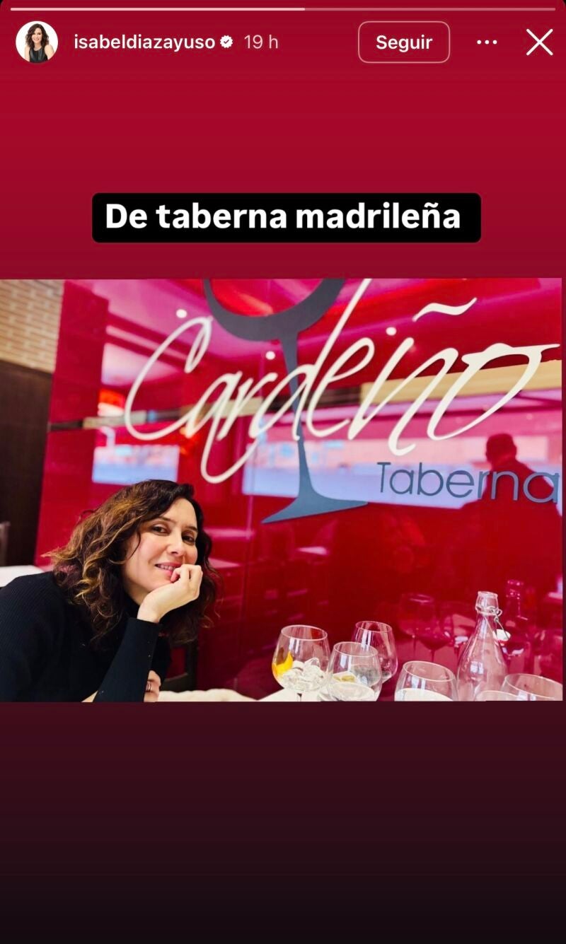 Isabel Díaz Ayuso.